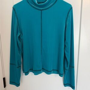 SNO SKINS Teal Long Sleeve Top